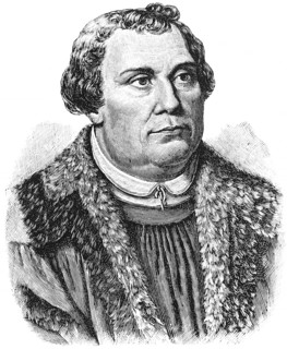 Portrait of Dr Martin Luther (1483 Eisleben, 1546 Eisleben), founder of Protestantism, translator