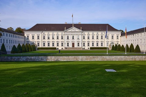 Bellevue Palace on Spreeweg in Berlin, capital city, independent city, federal state of Berlin,