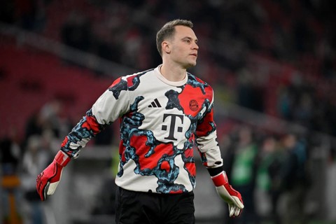 Warm-up training, goalkeeper Manuel Neuer FC Bayern Munich FCB (01) MHPArena, MHP Arena Stuttgart,