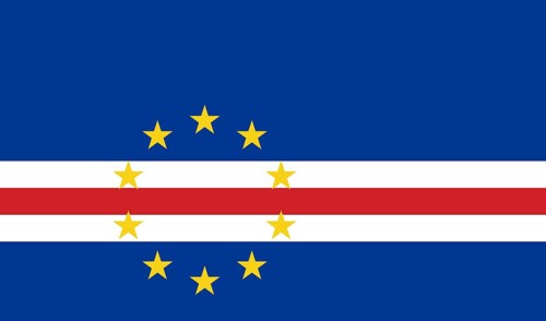 Flag of Cape Verde, Vector illustration