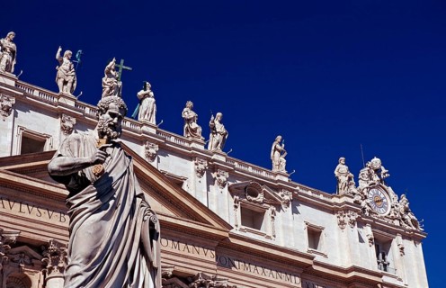 St Peter's Basilica, Italy, Rome, Vatican City, Europe