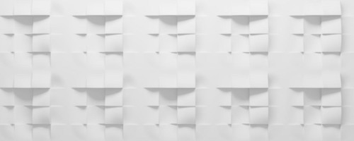 Modern abstract background with white cubes, 3d rendering