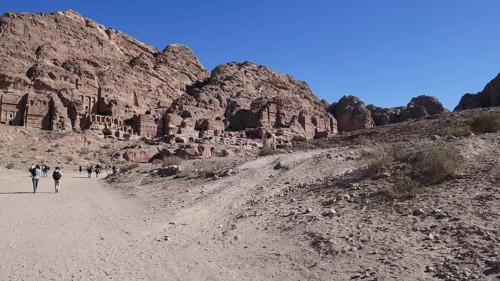 Rock city of Petra, Jordan, Asia