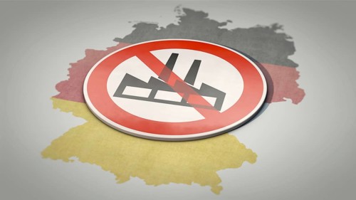 Symbolic image on the topic of Germany's impending deindustrialisation