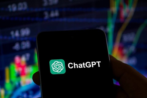 ChatGpt Logo on stock market