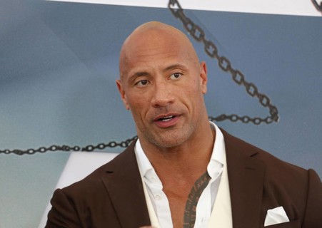 Dwayne Johnson at the World premiere of 'Fast & Furious Presents: Hobbs & Shaw' held at the Dolby