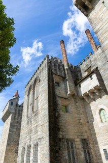 Ducal Palace of the Braganza, Palace of the Dukes of Braganza, Guimaraes, northern Portugal