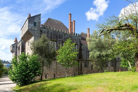 Ducal Palace of the Braganza, Palace of the Dukes of Braganza, Guimaraes, northern Portugal, Europe