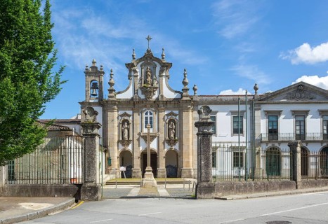 Church former convent, Convento de Santo António dos Capuchos, city of Guimaraes, northern Portugal
