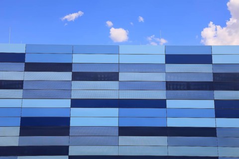 Architecture, detail building of the public utilities in Kulmbach, architecture firm