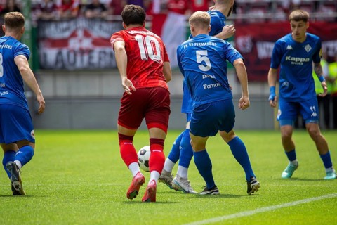 Football Oberliga Rhineland-Palatinate/Saar, Season 2024/25, Matchday 34: 1. FC Kaiserslautern II v