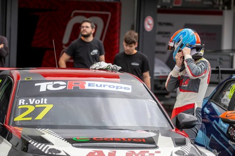 TCR Europe, Free Practice at the Hockenheimring Germany***Ruben Volt Estonia