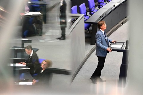 Dr Bernd Baumann (AfD) spoke at the tenth sitting of the Bundestag on the agenda item