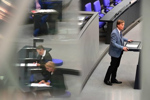 Dr Bernd Baumann (AfD) spoke at the tenth sitting of the Bundestag on the agenda item