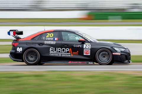 TCR Europe, Free Practice at the Hockenheimring Germany***Teddy Clairet France