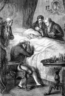 The death of King George III at Windsor Castle on 29 January 1820, he was later buried on 16