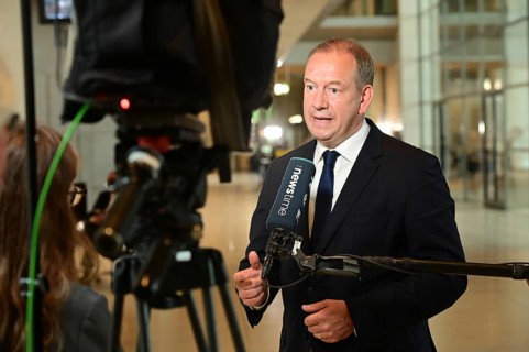 Hennig Otte (CDU/CSU parliamentary group), the new Parliamentary Commissioner for the Armed Forces,