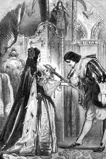 Queen Anne receives Prince Eugene of Savoy during the War of the Spanish Succession, his