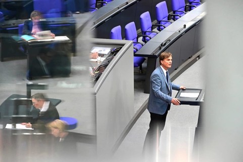 Dr Bernd Baumann (AfD) spoke at the tenth sitting of the Bundestag on the agenda item