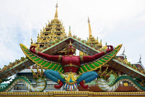 Wat Khun Chan, Thonburi, Bangkok, Thailand, Asia