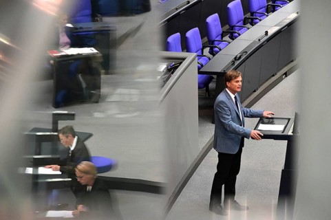 Dr Bernd Baumann (AfD) spoke at the tenth sitting of the Bundestag on the agenda item