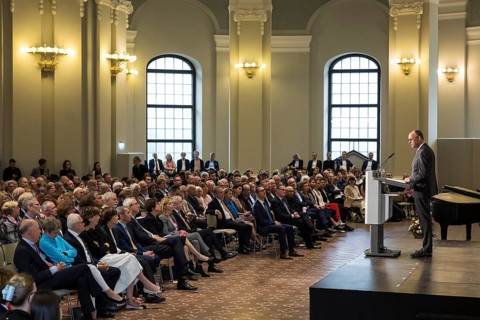 Friedrich Merz (Chancellor of the Federal Republic of Germany) speaks at the presentation of the