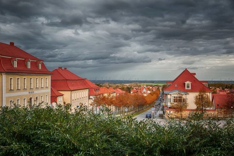 View over Ballenstedt Harz