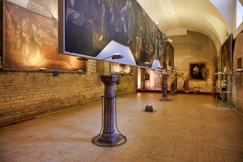 Prague Czech Republic. Strahov monastery. St. Norbert museum