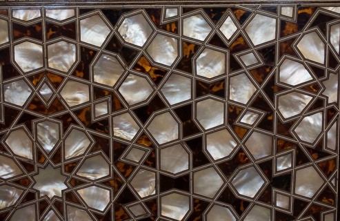 Ottoman art example of Mother of Pearl inlays