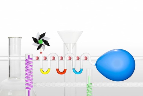 Fun, laboratory, symbolic image, chemistry lessons