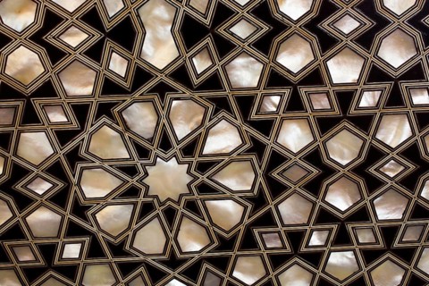 Ottoman art example of Mother of Pearl inlays from Istanbul