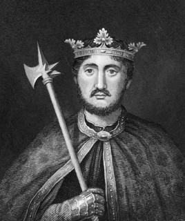 Richard I of England (1157-1199) on engraving from 1830. King of England during 1189-1199.