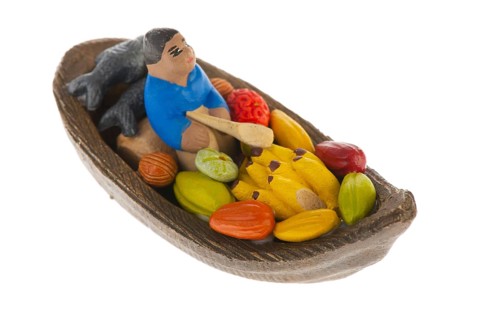 Thai souvenir from the floating market in Bangkok