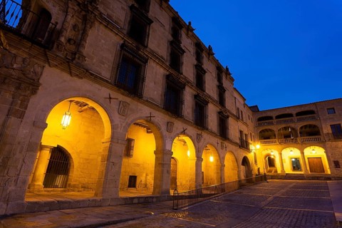 Conquest palace, Trujillo, Caceres, Extremadura, Spain, Europe