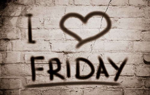 I Love Friday Concept