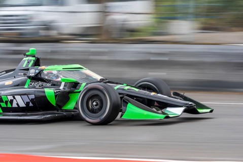 ROMAIN GROSJEAN (77) (SWE) of Geneva, Switzerland qualifies for the Bitnile.com Grand Prix of