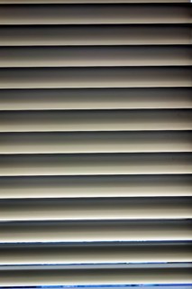 Blinds are fitted to a window to protect against heat and sun. Austria