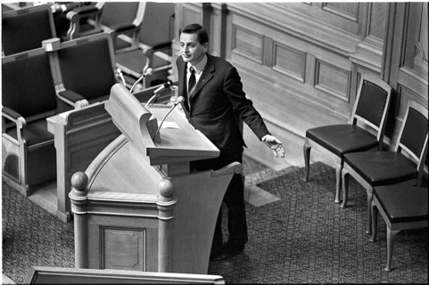 Olof Palme. Swedish social democratic politican and prime minister. Born october 14 1927. Murdered