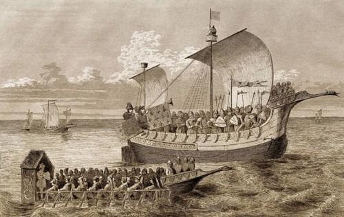 Angelsächsische Segelboote, 15. Jahrhundert