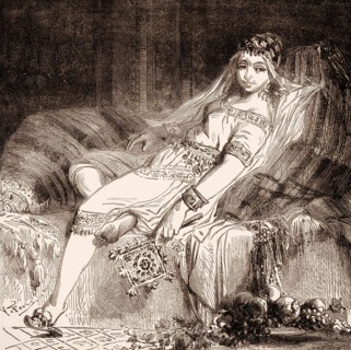 Pasque de Riveri or Madame la Patriarchesse, the concubine of Heraclius or Eraclius, Latin