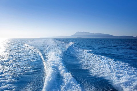 Denia alicante nas Mongo mountain view from sea Mediterranean