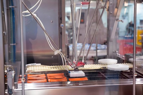 Weenie machine is shown at a food and drink exhibition