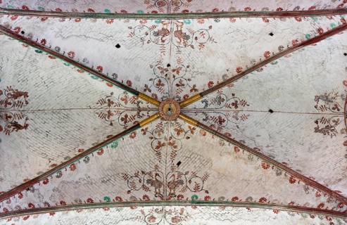 Vault in the nave, St., Sankt, Saint