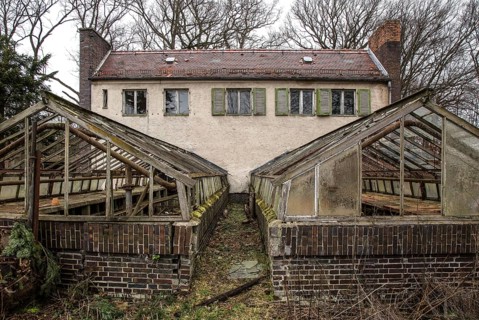 Harzgerode, former children's lung sanatorium 1929-1931 by Godehard Schwethelm, closed in 1998,