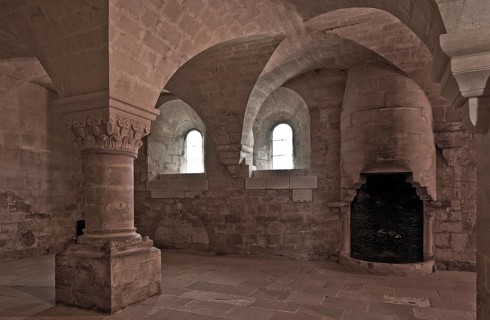 Cistercian monastery founded in 1148, cloister, calefactorium, warming room and brothers' hall also