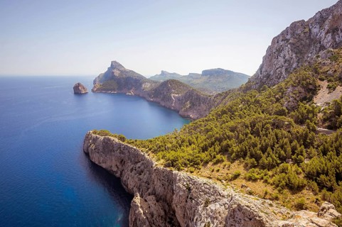 Breathtaking landscape in the north of the island