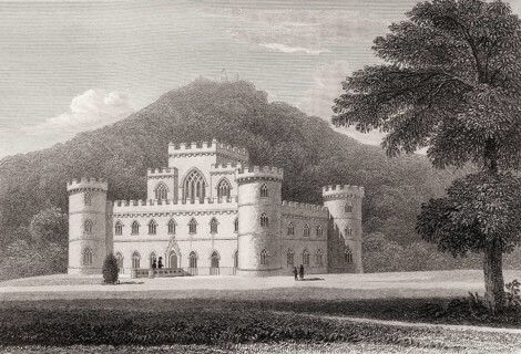Inveraray Castle, Inveraray county of Argyll, Scotland, 19th century, from Modern Athens by Th. H.