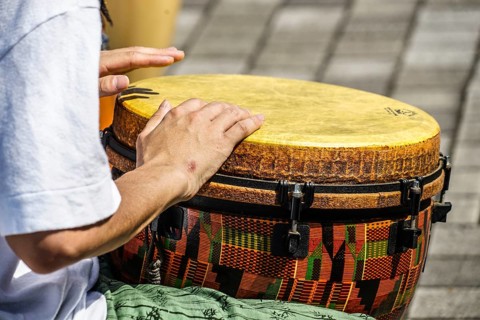 Image of the drum (bongo). Shooting Location: Yokohama-city kanagawa prefecture
