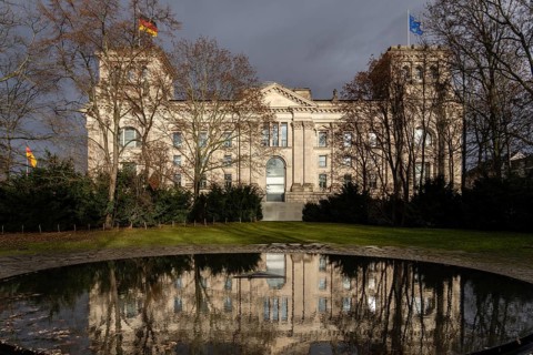 Monument to Sinti and Roma Victims of Nazism, Tiergarten park, Berlin, Federal Republic of Germany