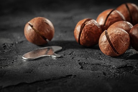 Macadamia Nuts With Key For Open It